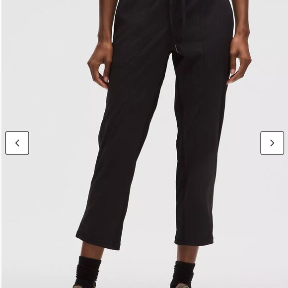 Lululemon Dance Studio Mid-Rise Cropped Pant- Black- Size 6 Reg - Picture 3 of 15